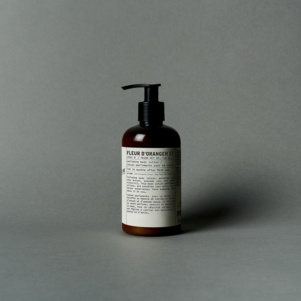 Le Labo Fragrances FLEUR D'ORANGER 27 | perfuming body lotion