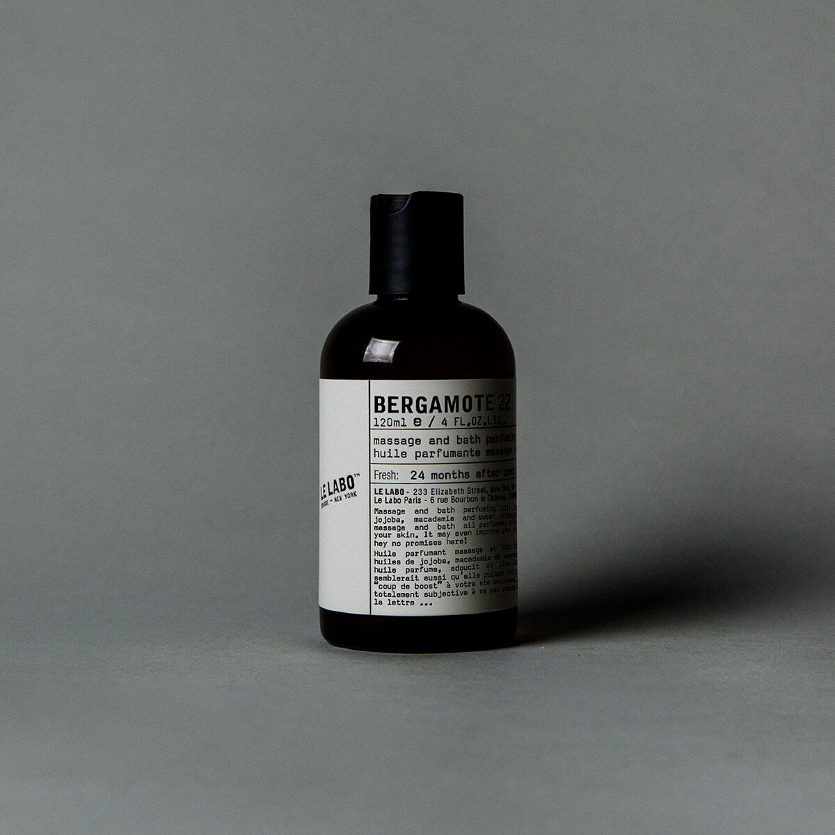 Le Labo Fragrances BERGAMOTE 22 | massage and bath perfuming oil