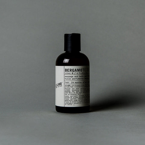 Le Labo Fragrances BERGAMOTE 22 | massage and bath perfuming oil